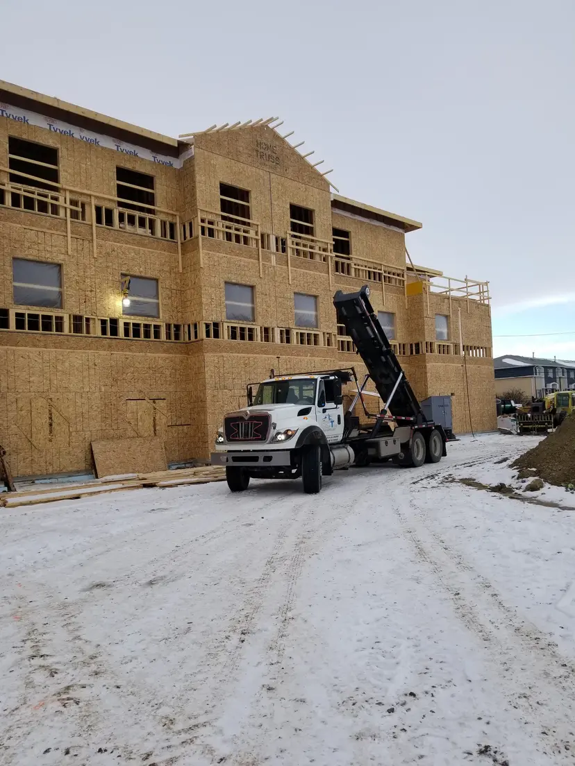Red Deer construction dumpster rental - CCT Bins 20 30 40 yard bins Alberta building projects