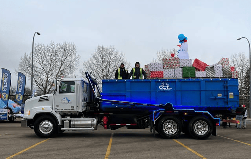 CCT Bins dumpster rental service Alberta